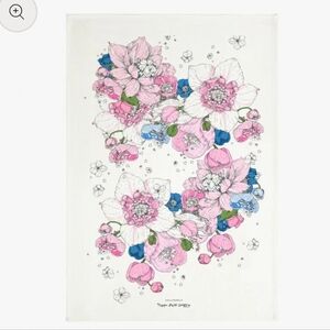 Sydäntalvi ( Heart Winter) Tea Towel